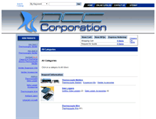 Tablet Screenshot of catalog.dcccorporation.com